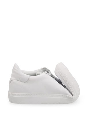 Ares-R Beyaz Deri Kadın Sneakers