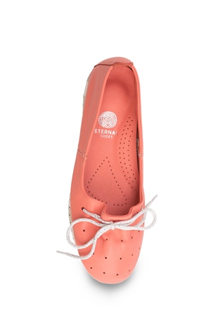 Comfort Line Somon Deri Bağçıklı Kadın Ayakkabı