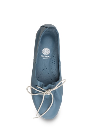 Comfort LineKoyu Kot Deri Bağçıklı Kadın Ayakkabı